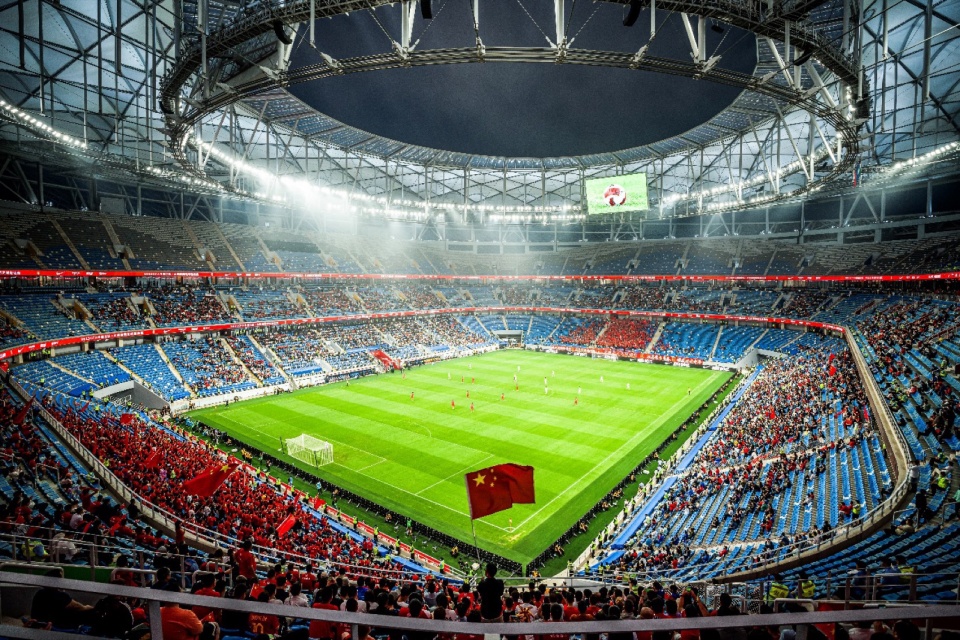 Dalian Suyu Bay Football Stadium by hit