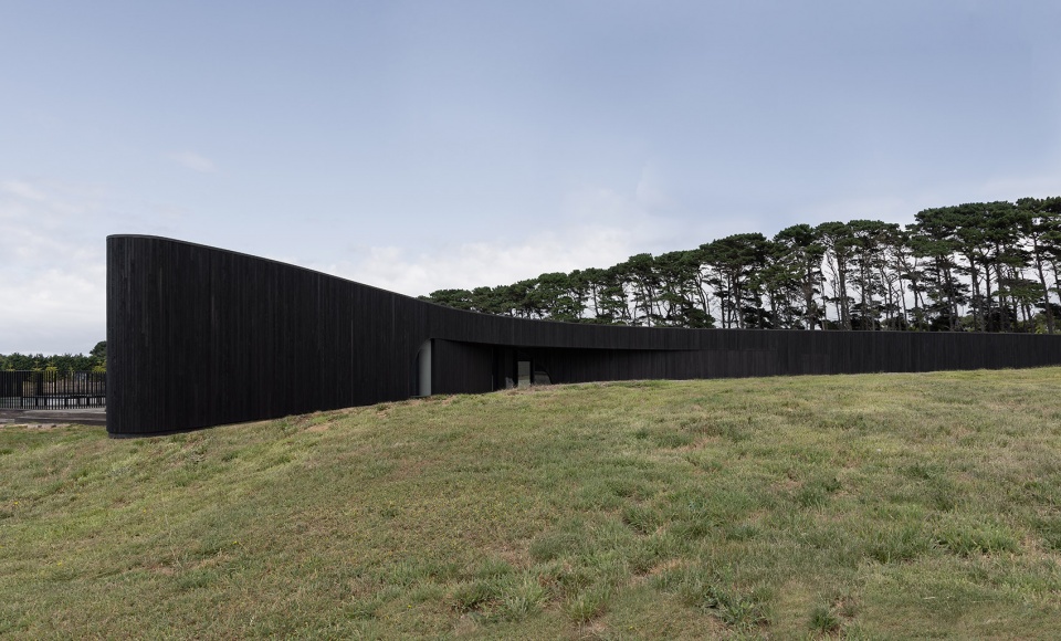 peninsula house by wood marsh