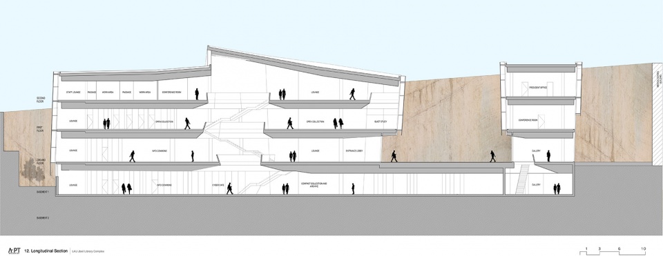 j g jabbra library and r nassar central administration by atelier pagnamenta torriani