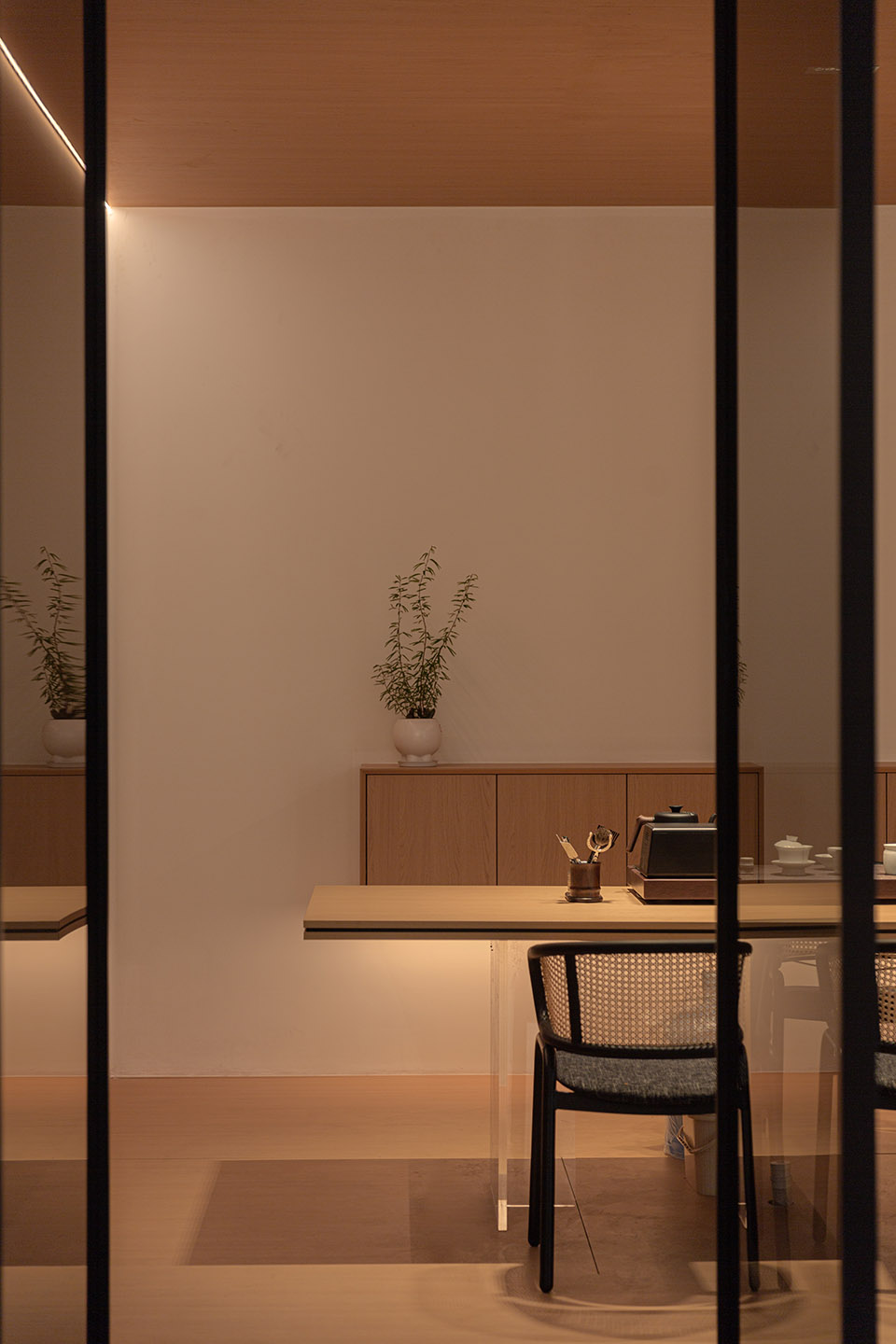 cloud life board exhibition hall by a n d design