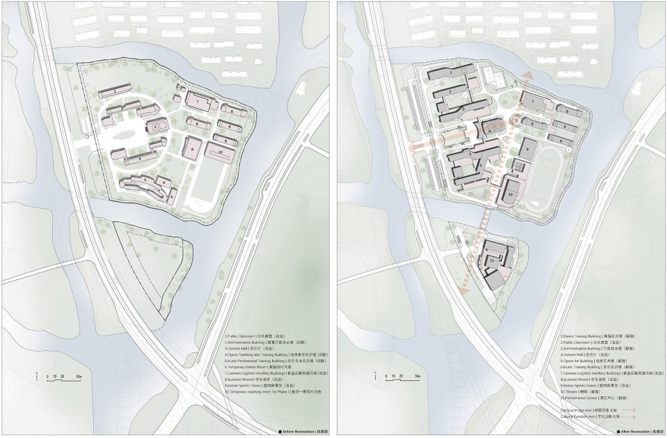shaoxing art school transformation and expansion project by architectural design research institute of zhejiang university(uad)