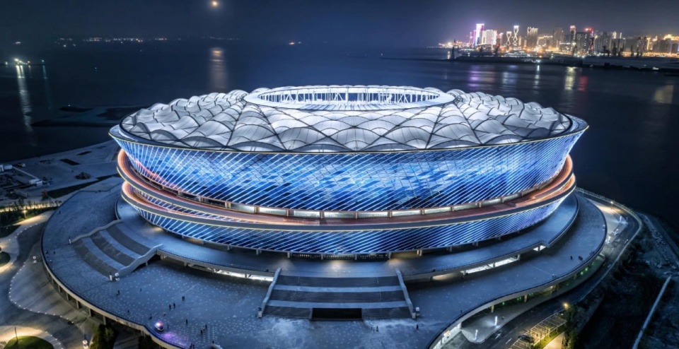 Dalian Suyu Bay Football Stadium by hit
