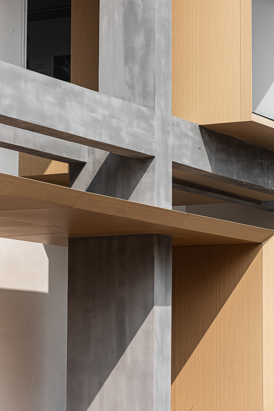 cloud life board exhibition hall by a n d design
