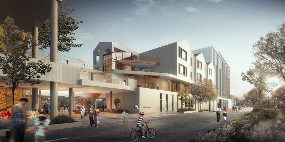 primary school and kindergarten of xingyueshanpan tod residential by tianhua architecture planning engineering ltd