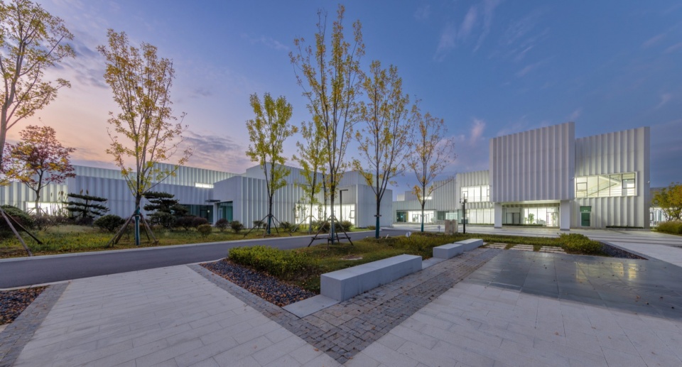 nanyang world rose grand view garden scientific research building design by atelier folie