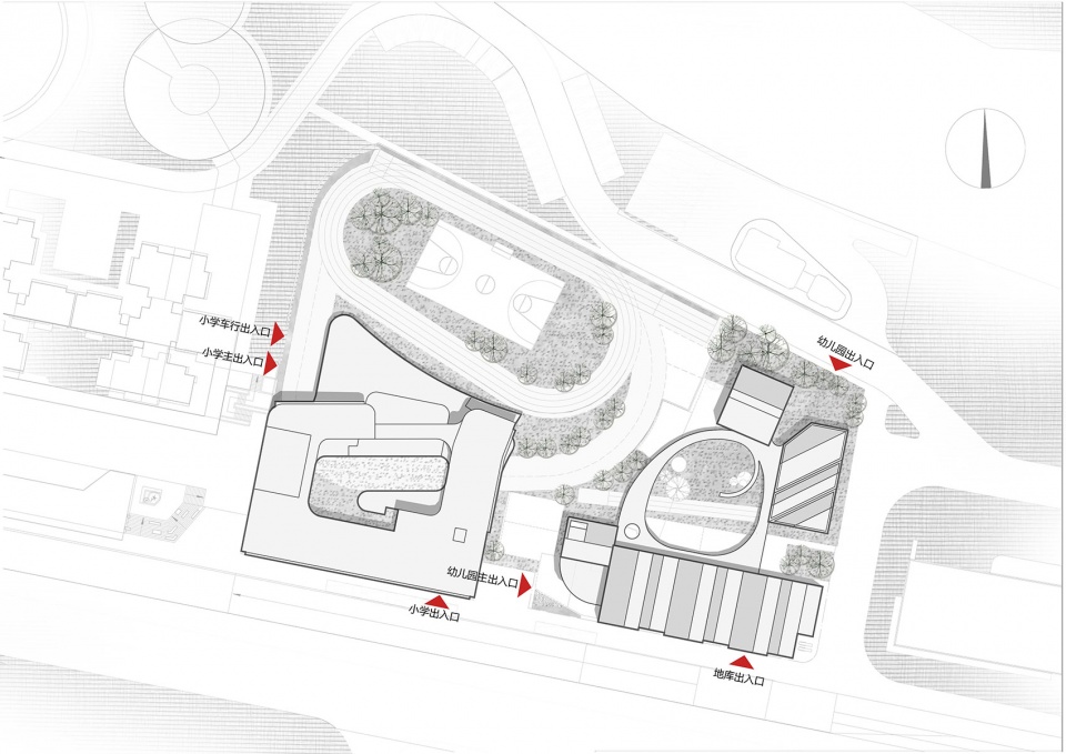 primary school and kindergarten of xingyueshanpan tod residential by tianhua architecture planning engineering ltd