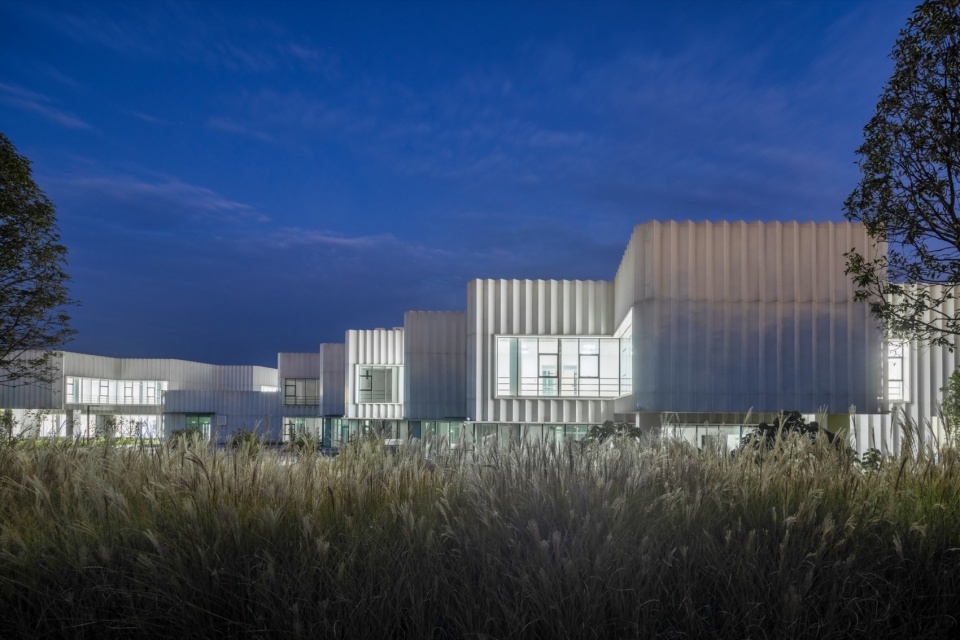 nanyang world rose grand view garden scientific research building design by atelier folie