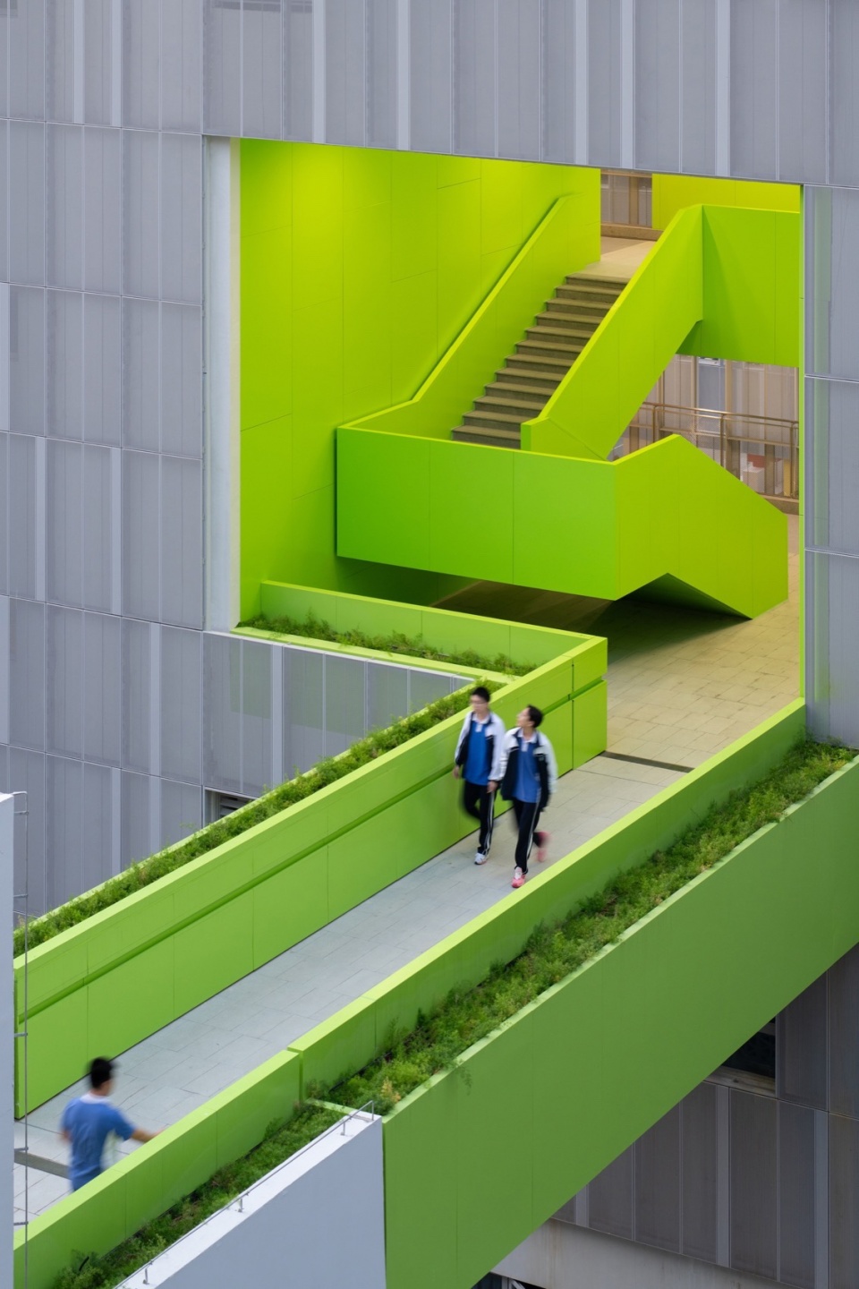 Futian High School Campus China by reMIXstudio