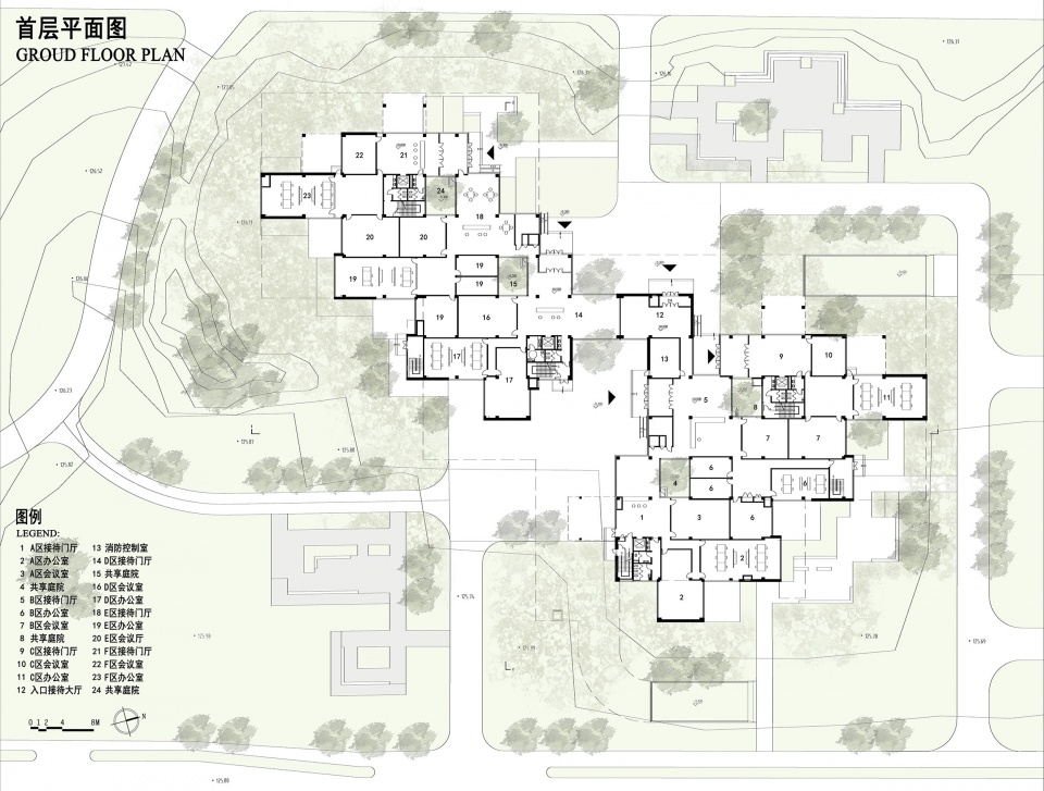 nanyang world rose grand view garden scientific research building design by atelier folie