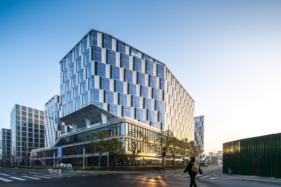 1号楼西南面 Southwest of Building 1 ©零壹城市 LYCS
