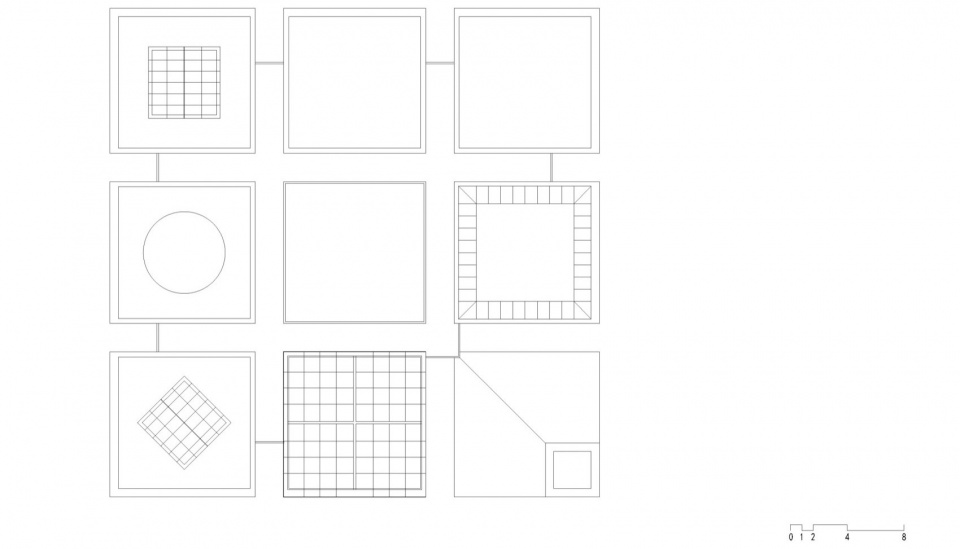. 图书馆屋顶平面 Library roofplan ©FCJZ smp