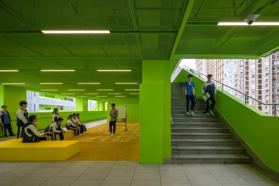 Futian High School Campus China by reMIXstudio