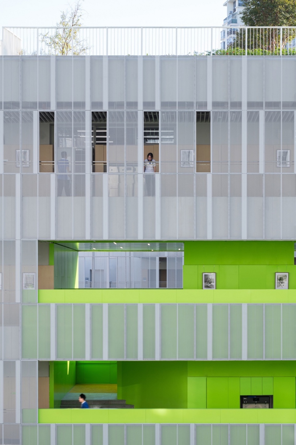 Futian High School Campus China by reMIXstudio