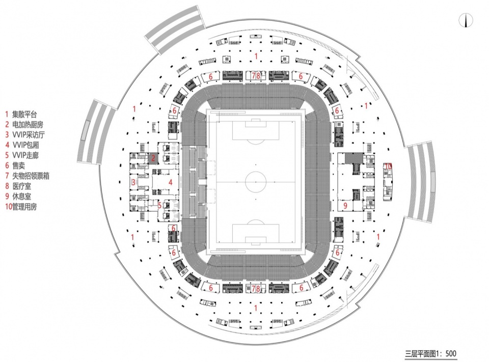 Dalian Suyu Bay Football Stadium by hit
