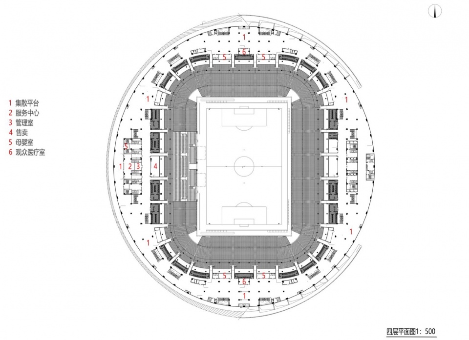 Dalian Suyu Bay Football Stadium by hit