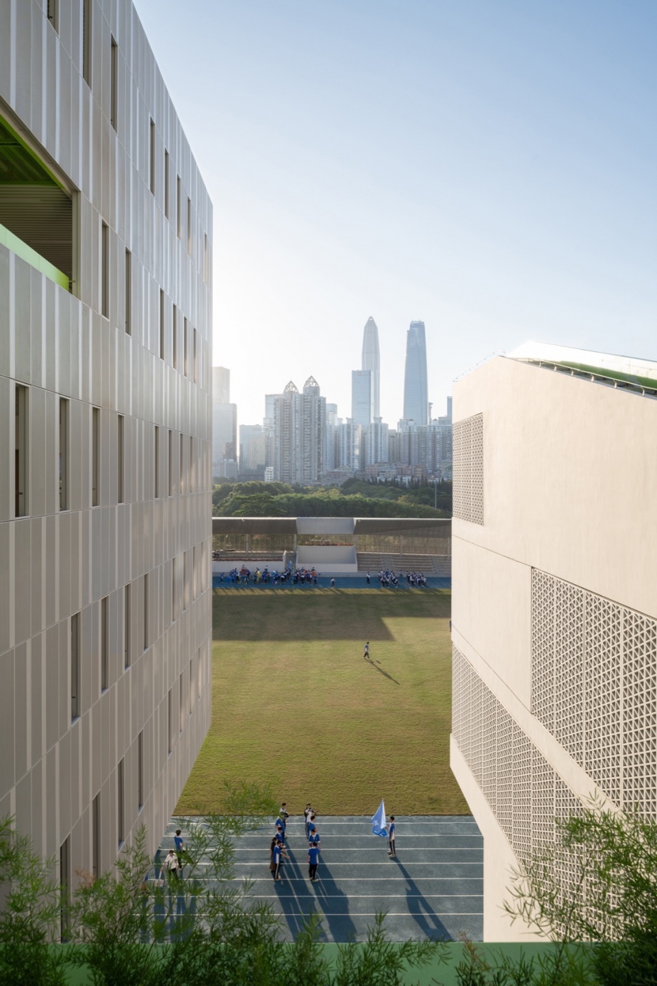 Futian High School Campus China by reMIXstudio