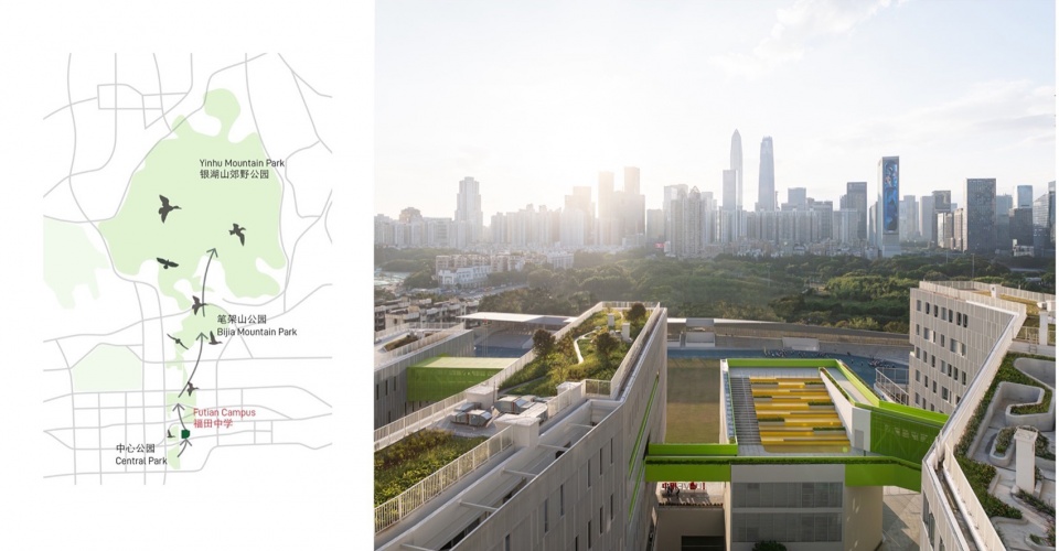 Futian High School Campus China by reMIXstudio lzp