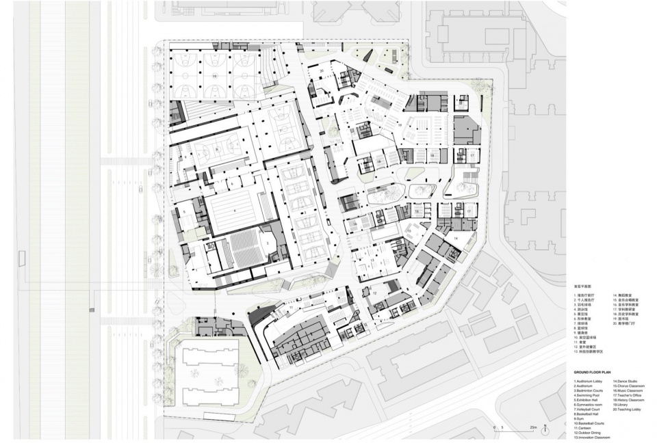 Futian High School Campus China by reMIXstudio 0ct