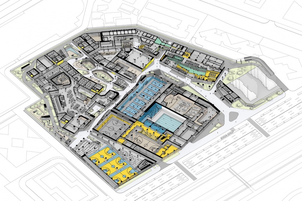 Futian High School Campus China by reMIXstudio