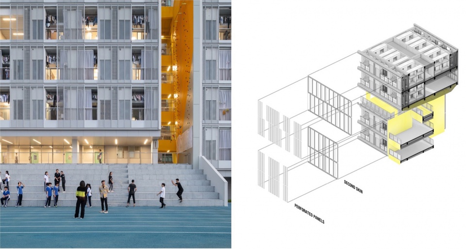 Futian High School Campus China by reMIXstudio pzi
