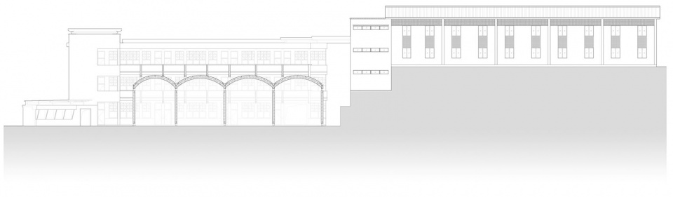 大剖面2 transformation and regeneration of sunao primary school by zaozuo architecture studio