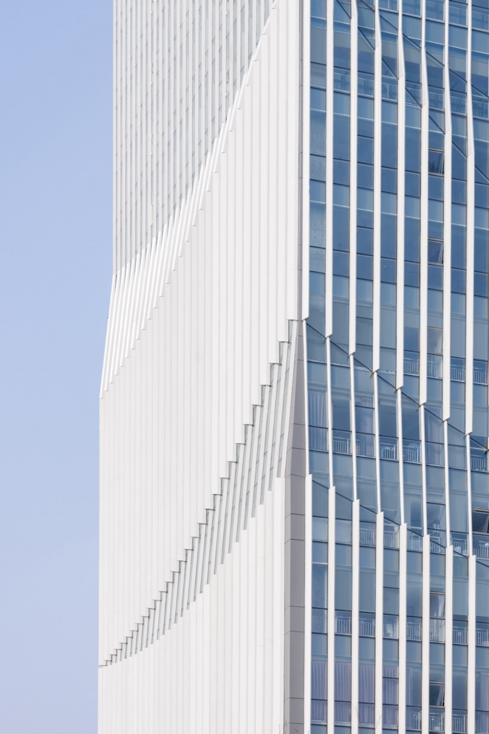 塔楼立面细节 Tower building facade details©DONG建筑影像 DONG Image