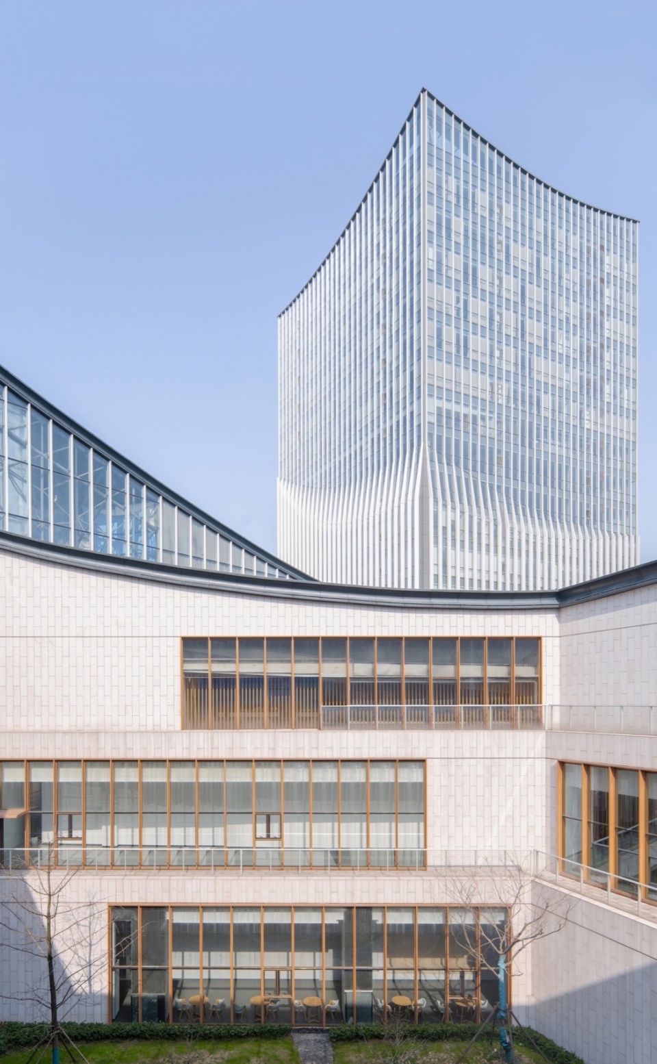 木院立面局部 Partial view of the Wood Garden facade©DONG建筑影像 DONG Image