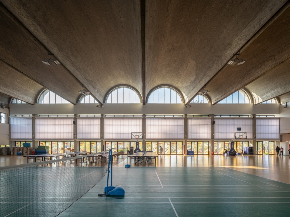 . 体育馆室内空间 Interior of Gymnasium ©田方方