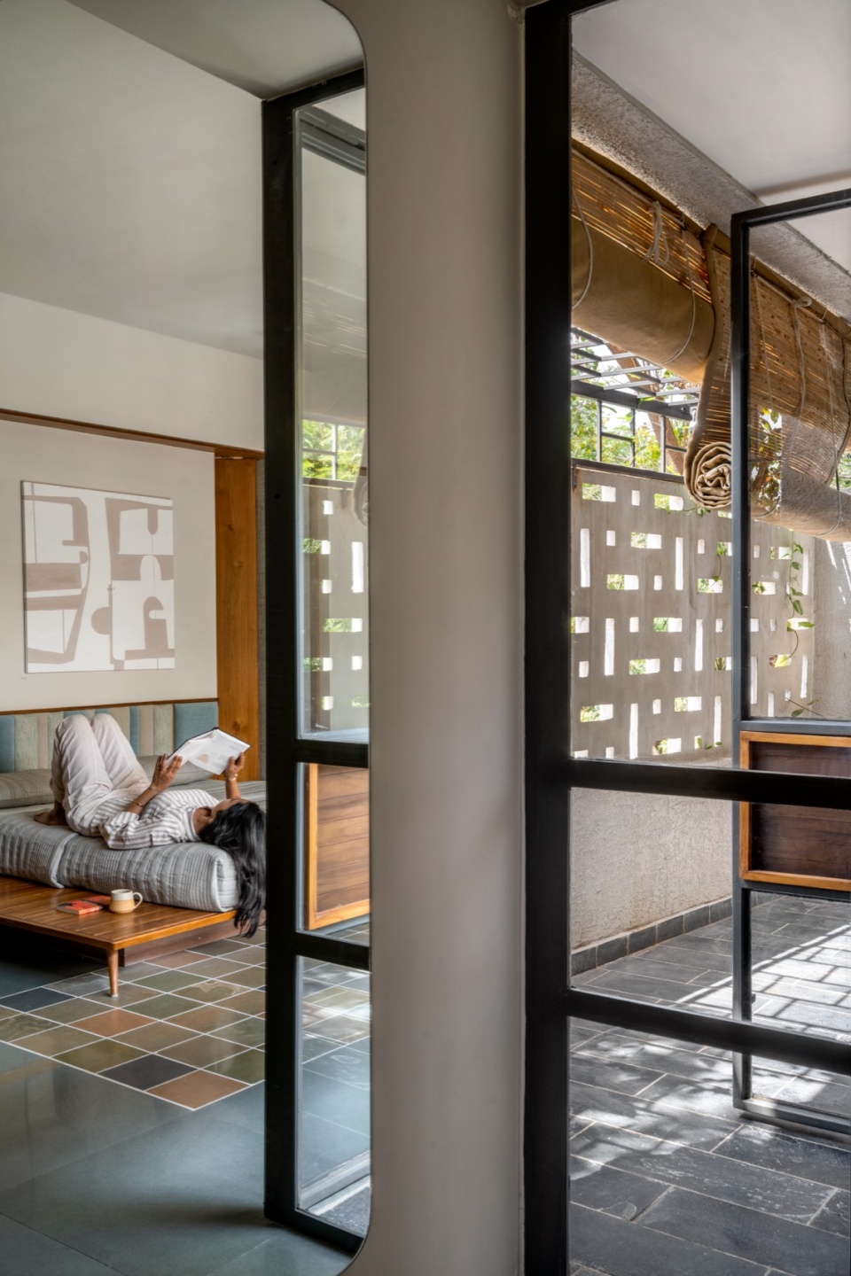 Bedroom 02 first floor2 terra kota house by terra firma architects