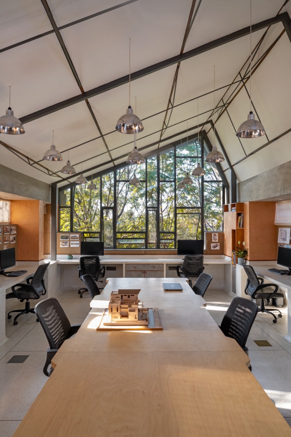Studio 2nd floor terra kota house by terra firma architects