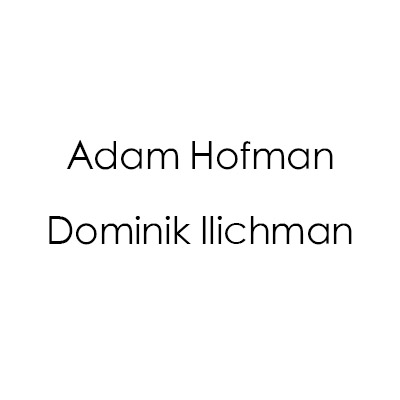 Adam Hofman + Dominik Ilichman