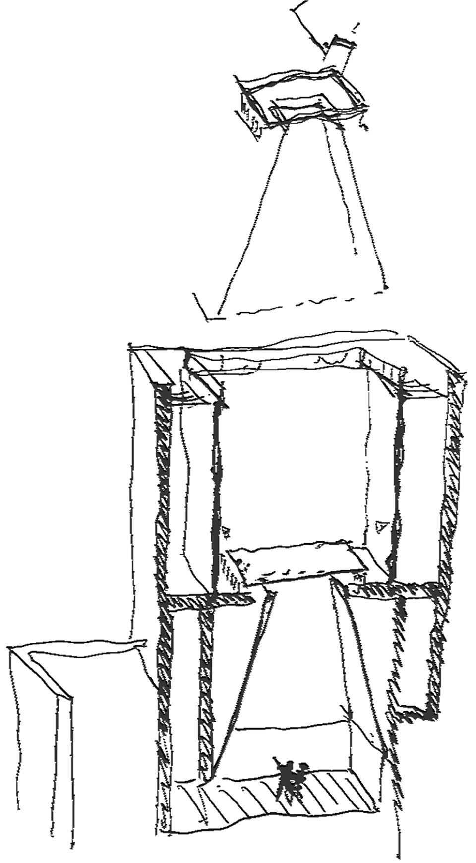 塔手绘2 Tower Sketch2 tibetan thangka art museum
