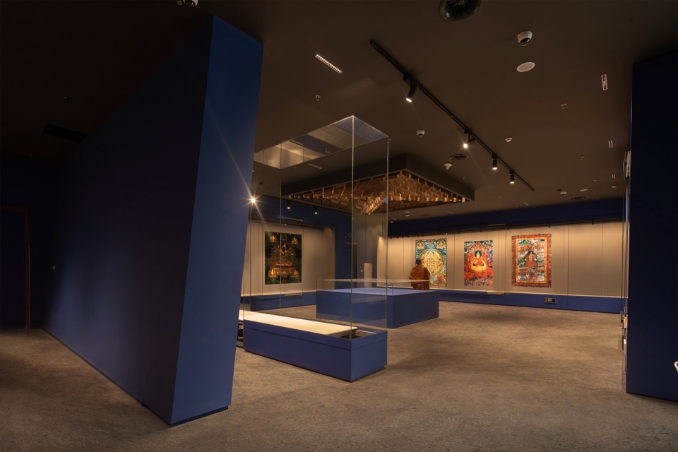 展览空间4 1 exhibition space4 1 tibetan thangka art museum