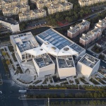 昆山花桥艺体馆，江苏 / 九城都市建筑设计有限公司