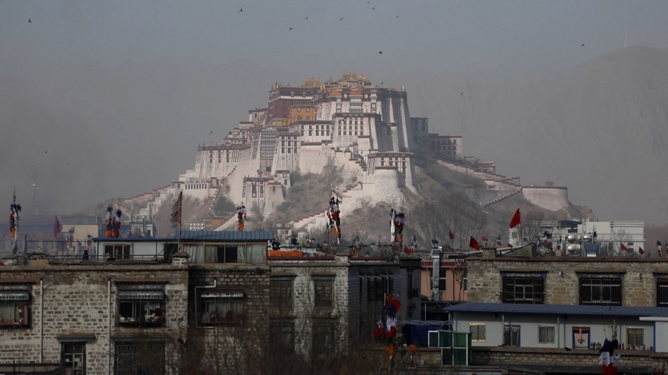 拉萨市区2 Lhasa tibetan thangka art museum