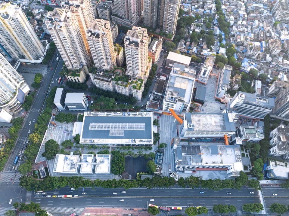 改造后的园区鸟瞰图©吴嗣铭 1906 young town technology plaza