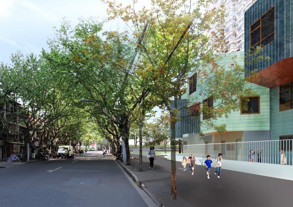 街景一新 jingan yuyao road kindergarten branch by atelier liu yuyang architects