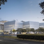 昆山花桥艺体馆，江苏 / 九城都市建筑设计有限公司