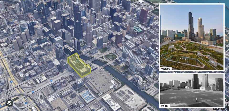 The Meadow at the Old Chicago Post Office by Hoerr Schaudt