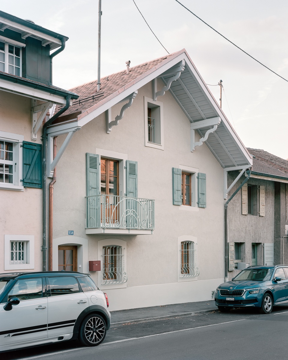 house in la capite vesenaz by lacroix chessex