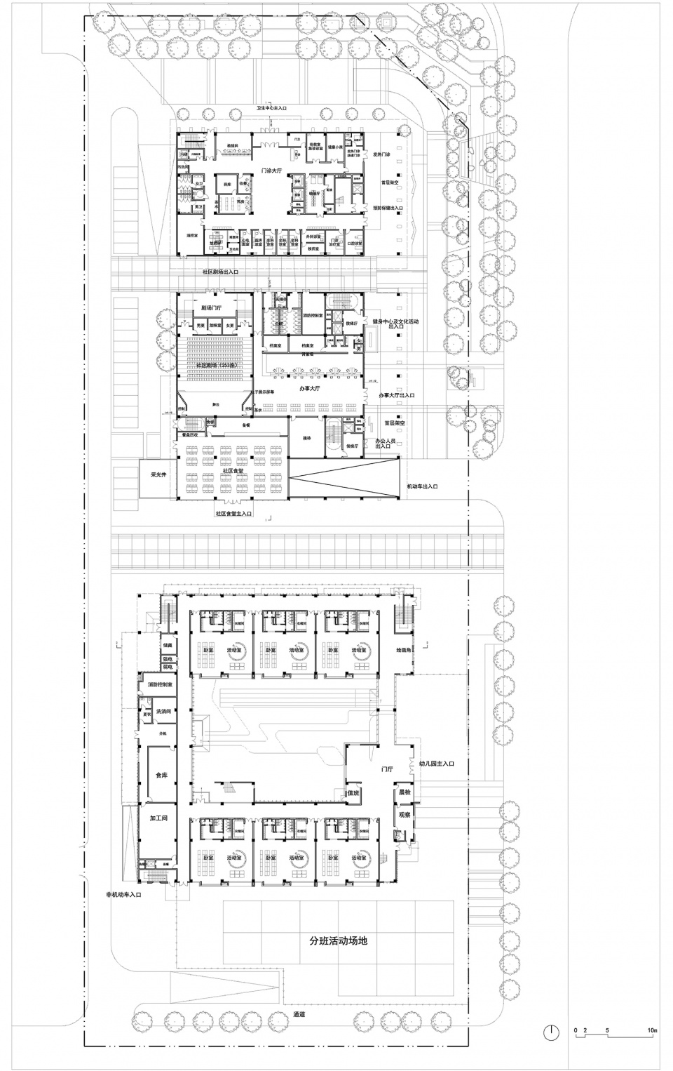 design of songlin road kindergarten furong medical center and supporting projects by szad