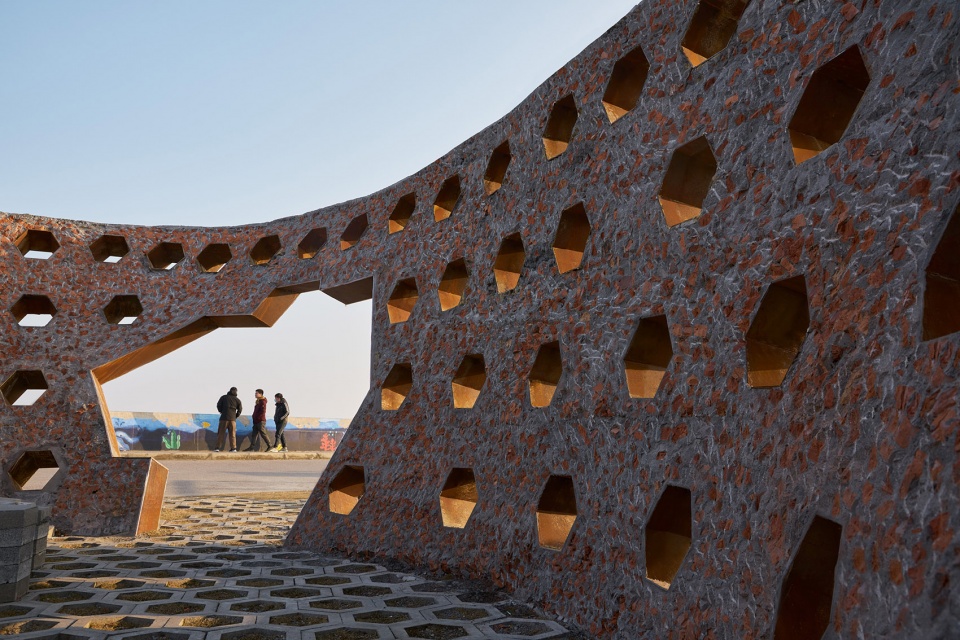 three ecological pavilions by the sea by hcch studio