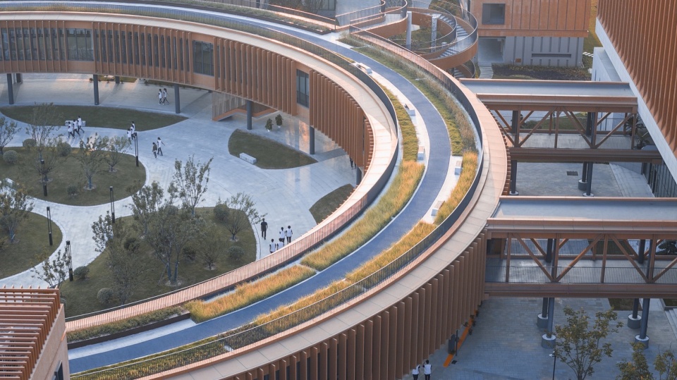 jiangsu meicun high school aviation branch by scad