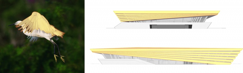 bohai university of science and technology gymnasium by adcas