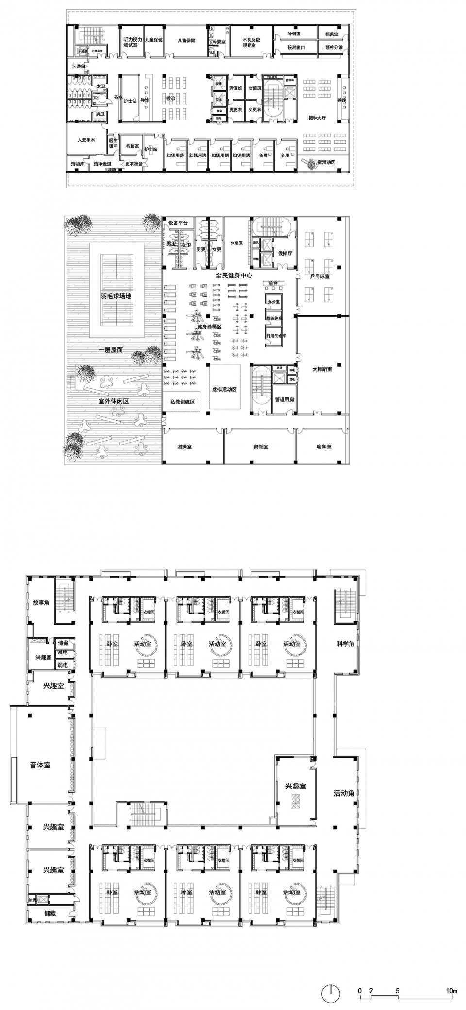 design of songlin road kindergarten furong medical center and supporting projects by szad