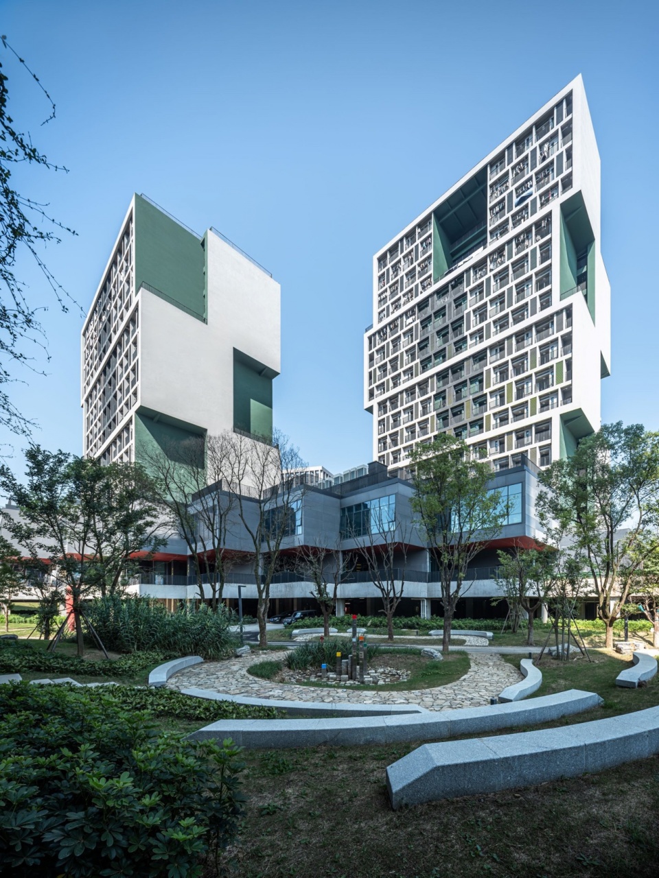 Xiufeng Student Apartment Complex China by THAD