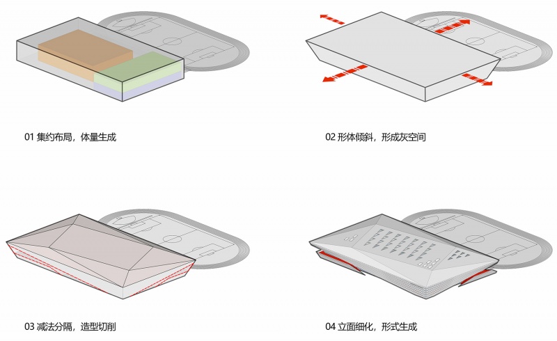 bohai university of science and technology gymnasium by adcas