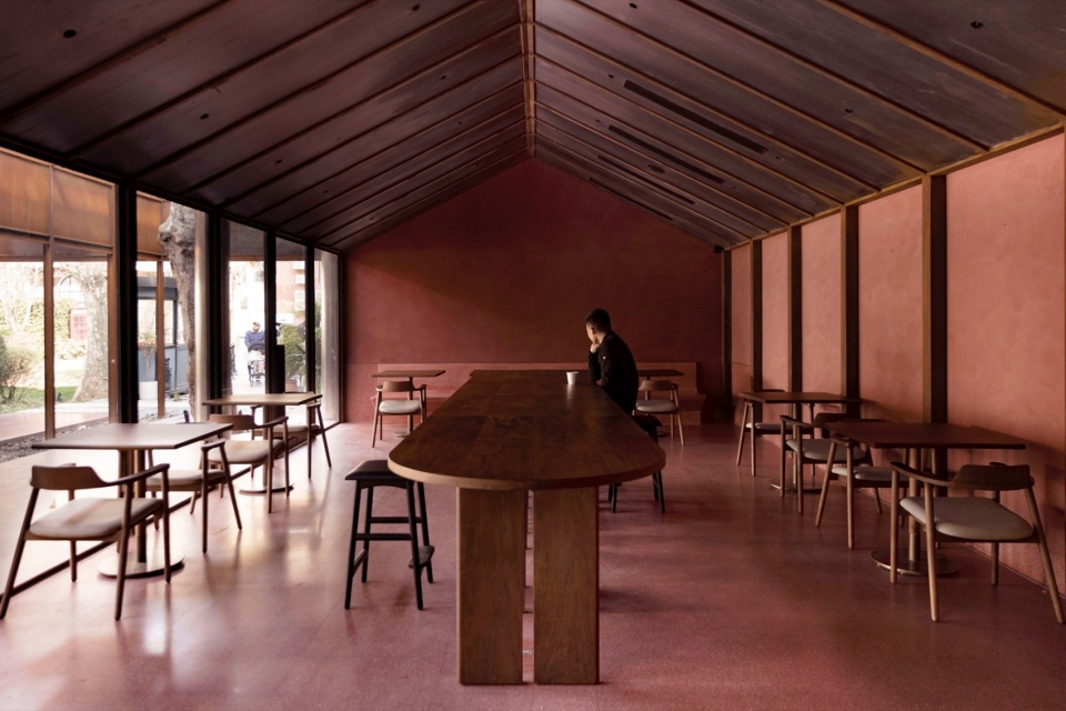 coffee shed of luxun park by shisuo design