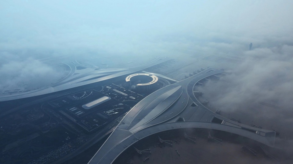 chengdu tianfu international airport by cswadi