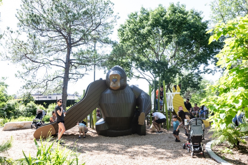 hermann park conservancy by michael van valkenburgh associates